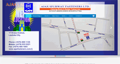 Desktop Screenshot of ajaxfasteners.com.fj